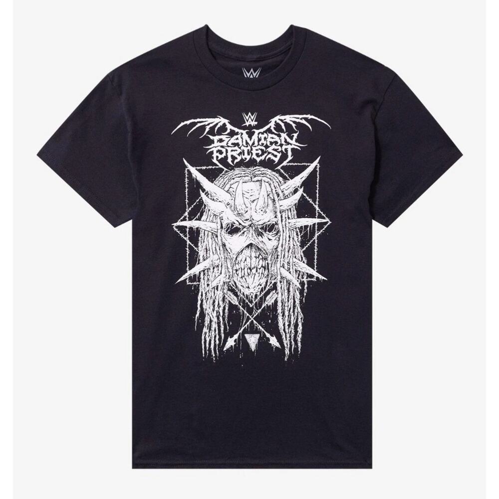 Damian Priest WWE T-Shirt 3XL Official Licensed Black Graphic Wrestling Tee